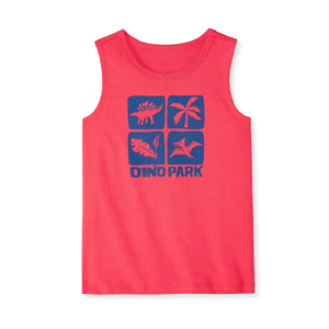 Camiseta sin mangas de diseño personalizado para niños, de primera calidad, último diseño, suave, para verano, para niños, de Bangladesh. - Product Image 1