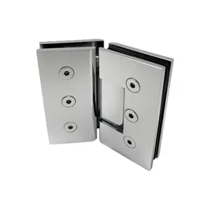 With Three Screw 135 Degree Brass Heave Duty Shower Glass Door Hinges