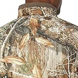 Veste de chasse à manches longues pour homme, camouflage, demi-zip - Product Image 6