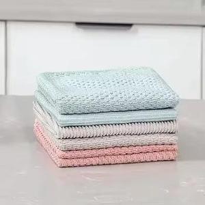 Essuie-tout de cuisine carré en microfibre tissée, motif uni personnalisé, doux, écologique, super absorbant, lavable en machine, séchage rapide - Product Image 6