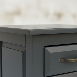 Mesa de Centro Moderna con 3 Cajones, Madera de Caucho y MDF, Muebles para Sala de Estar, Diseño Moderno para Espacios Modernos - Product Image 5