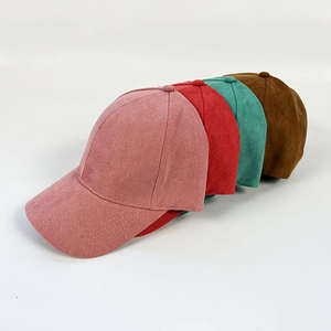 Gorra de Gamuza Personalizada Unisex OEM ODM Gorra de Béisbol1 - Product Image 4