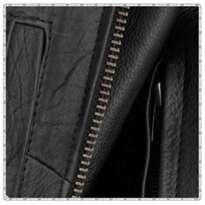 Veste de course en cuir de haute qualité pour hommes, vêtements de sport multi-saisons pour les courses d'été et d'hiver - Product Image 5