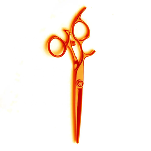 Ciseaux de toilettage pour animaux de compagnie de haute qualité couleur or Rose enduit lames droites lame tranchante ciseaux de toilettage de cheveux de barbier - Product Image 3