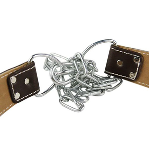 Ceinture de dips premium avec chaîne, ceinture de musculation avec chaîne pour l'haltérophilie, tractions et dips personnalisés, ceinture de dips confortable en cuir pour hommes - Product Image 4