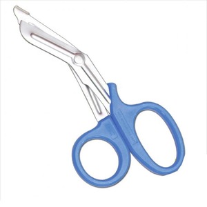 Ciseaux médicaux robustes pour traumatismes, ciseaux de sauvetage d'urgence pour couper les bandages, en acier inoxydable, à pointe arrondie, outil utilitaire professionnel - Product Image 5