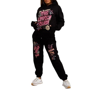 Ensemble de survêtement pour homme, style streetwear, à capuche, uni, 100% coton, respirant, séchage rapide, couleur personnalisée, directement de l'usine - Product Image 5