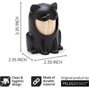 Dispenser per Stuzzicadenti in Plastica Divertente, Porta Stuzzicadenti Decorativo per Facile Accesso durante i Pasti - Product Image 2