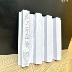 Contemporary 3D Wood Wall Board PVC Waterproof Sound Absorbing Indoor Decor Co-extrusion Material Anti-UV Weather Resistant - Product Image 1