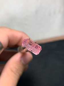 Turmalina rosa natural, piedra preciosa de corte largo tipo cojín, turmalina suelta de Afganistán para la fabricación de joyas. - Product Image 3