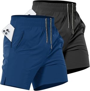 <b>Men's</b> Running Breathable Workout Gym Athletic <b>Shorts</b> Woven Fitness Custom Logo 5 Inch Casual <b>Man</b> Sportswear <b>Shorts</b> - Product Image 1
