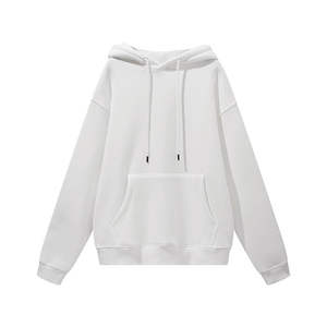 Sweat à capuche oversize en molleton épais 400 g/m² avec impression numérique de logo personnalisé, anti-boulochage, effet délavé, pour homme, style streetwear - Product Image 4