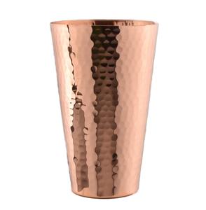Vaso de Cobre Artesanal para Beber Agua, Vaso Tradicional Ayurvédico de Cobre - Product Image 3