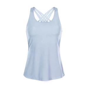 Camisetas sin mangas personalizadas para mujer, camisetas ligeras transpirables de secado rápido al por mayor, ropa deportiva informal para entrenamiento, gimnasio, ropa de Yoga - Product Image 3