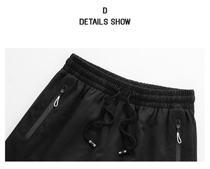 Pantalones Cortos Deportivos para Hombre con Bolsillos Laterales con Cierre, Pantalones Cortos Casuales de Algodón para Verano, Pantalones Cortos con Estampado de Moda de Alta Calidad para Hombre - Product Image 4