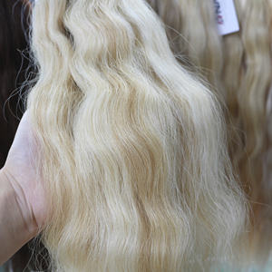 Prix de gros Extensions de cheveux en vrac Cheveux humains vietnamiens Double noyés 100 grammes Couleurs foncées 8 pouces - Product Image 2