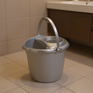 Cubo de Plata para Fregona Cubo Mop, Cubo de Calidad Premium para Limpieza - Product Image 2