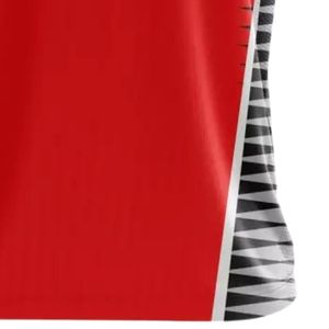Maillot de basket personnalisé rouge, noir et gris, sans manches, séchage rapide, uniforme d'équipe, respirant, anti-humidité, vêtements de sport OEM - Product Image 4