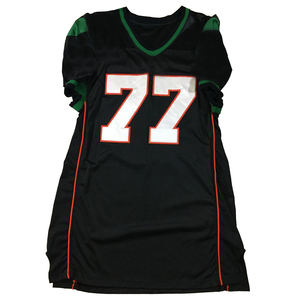 Custom Made Embroidered Number American Football Jersey Sublimation Printing - Product Image 1
