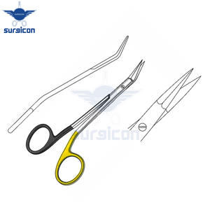 Ciseaux Giunta 13,5 cm / 5-1/4 pouces à lame dentelée Super Cut TC, instrument chirurgical médical de précision - Product Image 6