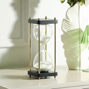 <b>Sand</b> <b>Timer</b> Table Object Hourglass Decor Used For Time Management During Work Or Study Shelf And Table Display Decoration - Product Image 2