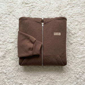 <span class=keywords><strong>Felpa</strong></span> <span class=keywords><strong>con</strong></span> cappuccio da uomo personalizzata, vestibilità ampia, pesante, <span class=keywords><strong>marrone</strong></span>, <span class=keywords><strong>con</strong></span> zip, in pile 400gsm, oversize, streetwear, da donna, <span class=keywords><strong>con</strong></span> spalle scese - Product Image 6