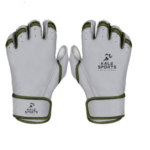 Guantes de béisbol profesionales, suministro directo, logotipo personalizado, guantes de bateo de cuero transpirable para deportes y entrenamiento - Product Image 1
