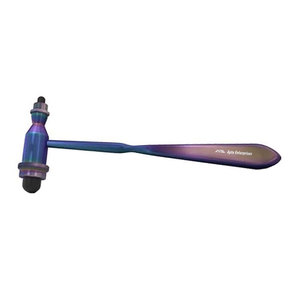 Marteau de réflexe neurologique professionnel Tromner en acier inoxydable à pointe aiguisée pour la détection des réponses cutanées superficielles - Product Image 2