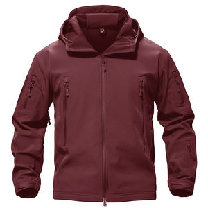 Chaqueta Softshell Personalizada para Hombre, Chaqueta Softshell con Cuello Alto, Chaquetas Softshell al por Mayor - Product Image 6