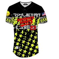 Maillot de baseball tendance, broderie personnalisée, sublimation, maillot de baseball pour hommes, softball