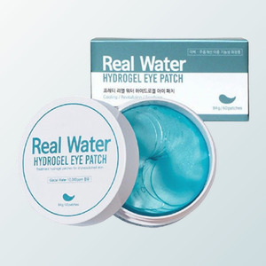 แผ่นมาส์กใต้ตาเกาหลี K-Beauty Prreti real Water Hydrogel EyePatch 60 แผ่น ผลิตในเกาหลี บำรุงผิว - Product Image 1