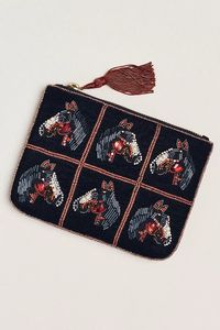 Porte-monnaie classique charmant brodé à la main et orné de perles, aux couleurs variées - Cadeau idéal pour les femmes, les mères, les amies et les proches - Product Image 6