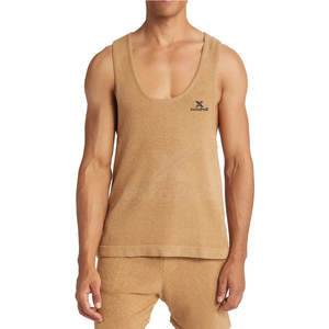 Camiseta sin Mangas Ligera 100% Algodón de Secado Rápido y Transpirable para Hombre, Proporciona Comodidad para Entrenamiento en el Gimnasio, Fitness, Running y Uso Diario - Product Image 2