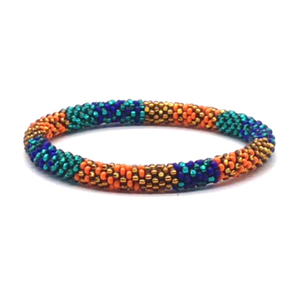 New Stock Arrival Top Quality Daily Wear Women's Trendy Handmade Multi Colors <b>Glass</b> Beads Bracelets at Low Price - Product Image 1