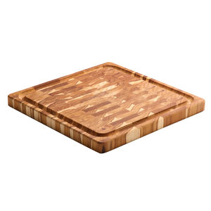 Tabla de cortar de madera de teca de alta calidad con ranura para jugos y asas, tabla de cocina de madera dura, mejor precio - Product Image 2