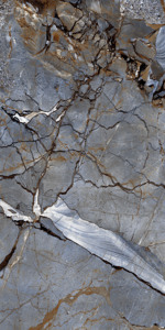 Carreaux muraux contemporains en porcelaine mate avec texture imitation pierre noir-vert pour revêtement de sol de chambre. - Product Image 2