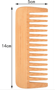 Peigne en bois fait main, design traditionnel chinois, non traité, écologique, idéal pour offrir - Product Image 5