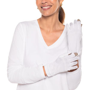 ถุงมือวิ่งแบบเรียบพร้อมลายพิมพ์ซิลิโคน ถุงมือกีฬากลางแจ้งพร้อมโลโก้แบบกำหนดเอง รองรับหน้าจอสัมผัสและกันลื่นสำหรับขี่จักรยาน - Product Image 6