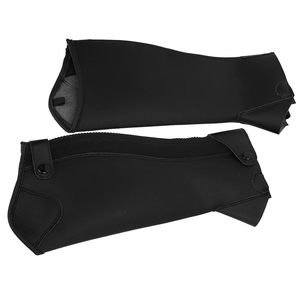 OEM Custom Leather <b>Half</b> <b>Chaps</b> Soft Cowhide Equestrian Riding Gaiters High Quality Horse Boot Cover <b>Chaps</b> LHC-0043 - Product Image 6
