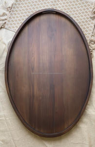 Bandeja de Madera para Servir, Estilo Rústico para Decoración del Hogar y Muchos Más Usos, de la India - Product Image 3
