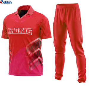 Uniforme de Cricket Personalizado de Alta Calidad, Transpirable, de Secado Rápido, en Poliéster, Jersey y Pantalones, Tallas Grandes, Corte Corto - Product Image 6