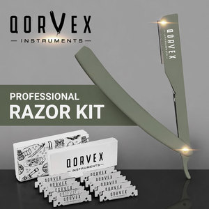 Kit de Navajas de Afeitar Rectas Razors Ultra Exposure de 2 mm con 10 Cuchillas - Product Image 2