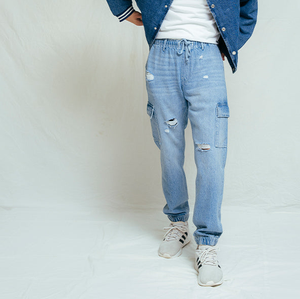 Jeans de Mezclilla Lavados Personalizados de Alta Calidad para Hombre, Corte Recto Informal, Estilo Clásico, Bordados, Hip Hop, Vintage - Product Image 2