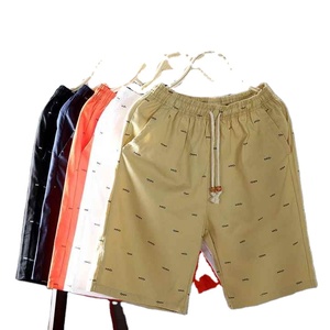 กางเกงขาสั้นสำหรับผู้ชายขนาดใหญ่พิเศษกางเกงขาสั้นชายหาดแบบลำลองสำหรับฤดูร้อนกางเกงขาสั้นโลโก้ตามสั่ง - Product Image 6