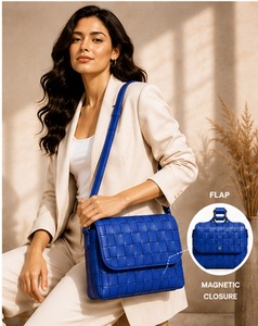 Women's Gravs Woven Crossbody <b>Bag</b> Luxury Genuine Leather Sling <b>Bag</b> Japan Vintage Trendy Summer Shoulder Purse Fashion Handbag - Product Image 3