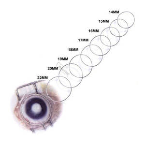 Juego de Anillos de Fijación Escleral Flieringa, Acero Inoxidable, Instrumento Quirúrgico Oftálmico Manual, Reutilizable, Garantía de 2 Años - Product Image 3