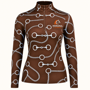 Camisa de Polo Ecuestre para Mujer, Manga Corta, Elegante, con Encaje, Base de Algodón y Mezclilla, Transpirable, de Alta Calidad, para Montar a Caballo, Informal, de Verano - Product Image 1