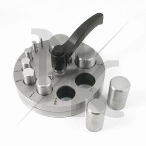 High Quality 10 Piece Heavy Duty Stainless Steel Circular Disc Cutter Punching Set Jewelry Craft <b>Tools</b> - Product Image 2