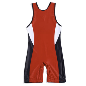 Sublimated Spandex/Polyester <b>Singlets</b> Manufacturers 260g Fabric Weight Unisex Adult OEM Service - Product Image 2