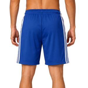 Pantalones Cortos Deportivos Azules para Hombre con Franja Lateral, para Entrenamiento Atlético, Gimnasio, Correr, Baloncesto, Uso Casual, Logotipo Personalizado, Secado Rápido, Alto Rendimiento - Product Image 2